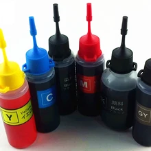 6 видов цветов PGI-825 пигмент печатной краски для Canon PIXMA MG8180 MG8280 MG6180 MG6280 принтеров фото серый устойчивые к ультрафиолету чернила