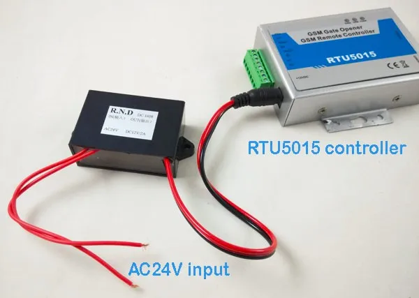 Почтой Мощность модуль переменного тока/DC18-40V вход и DC12V выход для RTU5015 и RTU5024 GSM ворота открывания двери