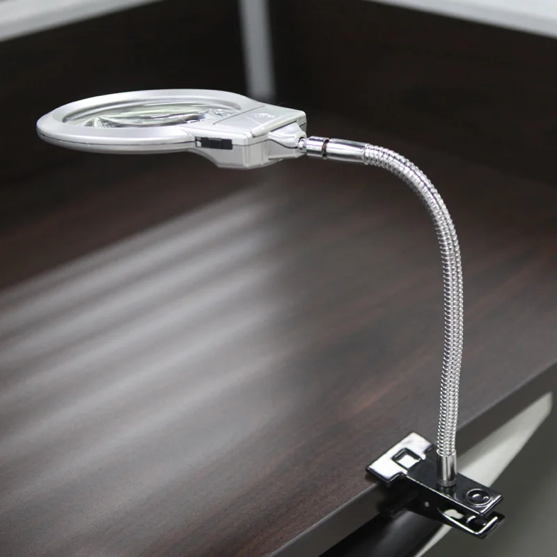 100 Desktop Magnifying Lamp Led Lanqi Lq 225l Skin Nail