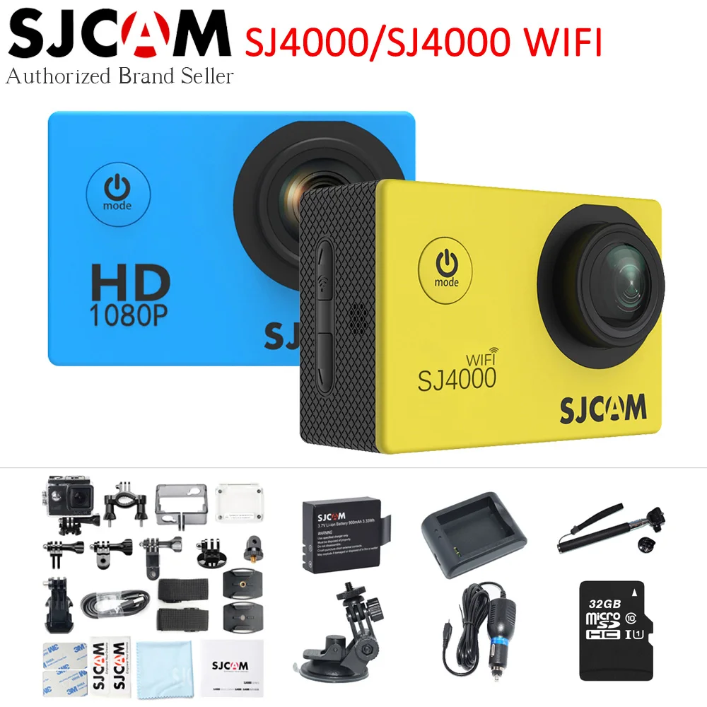 Newest Original SJCAM SJ4000 Wifi / SJ4000 2.0 LCD Screen Action Camera