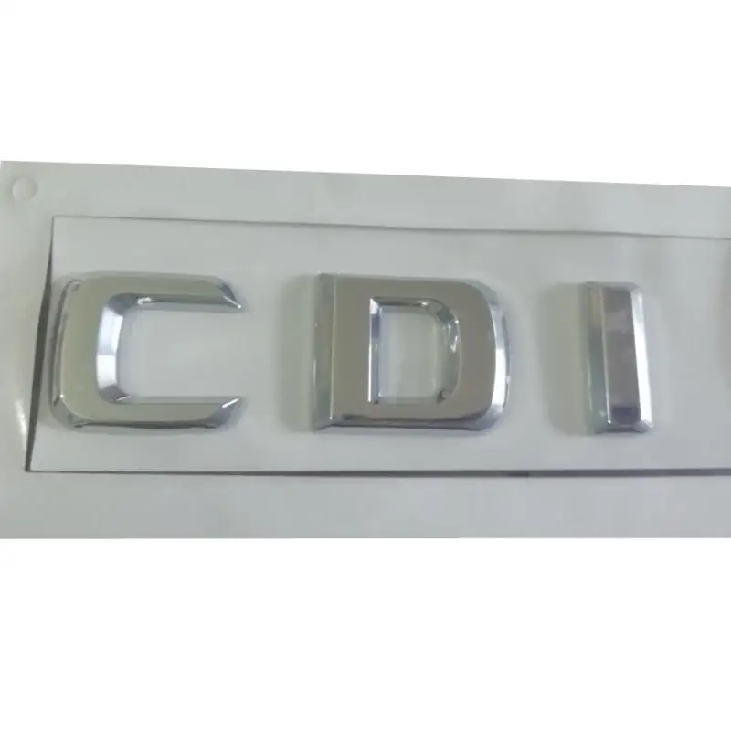 ABS пластиковый хромированный цвет CDI CGI Автомобильная наклейка эмблема значок