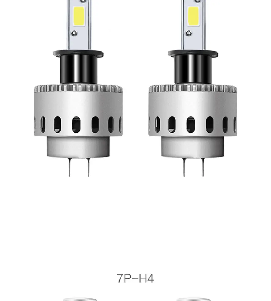 led car headlight bulb cob light source 80w auto lamp light  (4)