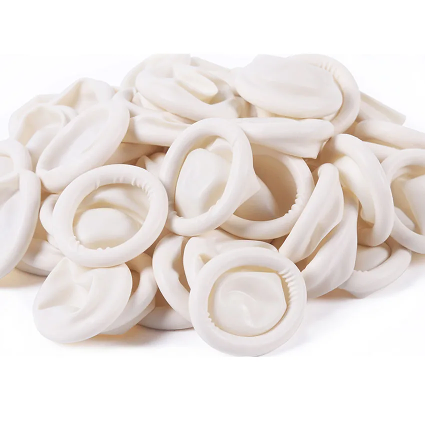 Tattoo Finger Gloves Latex Fingertips Permanent Makeup Kit Anti Static