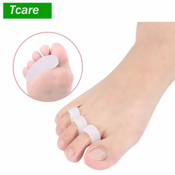 

1Pai Gel Middle Toe Bunion Correctors Separators Toe Spreaders Spacers Hallux Valgus Correctors Straighteners Orthosis Alignment
