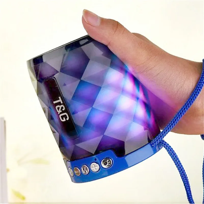 Портативный Мини Bluetooth динамик s беспроводной Hands Free светодиодный динамик с TF USB FM звук музыка для мобильного телефона для iPhone