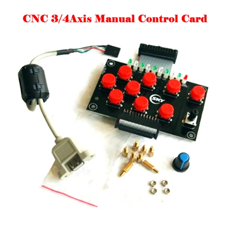 

3 4 Axis Mk1 USB CNC Hand Controller Board For Woodworking Engraving Machine