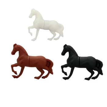 

New Style Usb Flash Drive 64GB Cute Cartoon Horse Pen Drive 32GB Pen Drive High Quality 4GB 8GB 16GB Memory Stick Lovely Gift