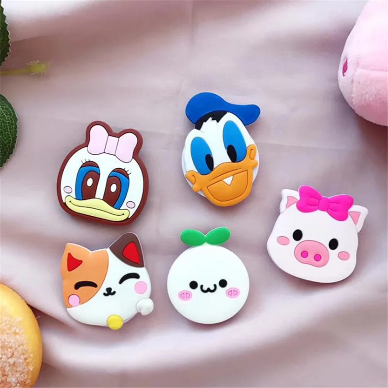 

UVR Universal mobile phone stretch mount Cartoon air bag cell Phone braket Expanding phone Stand Finger car Bracket phone Holder