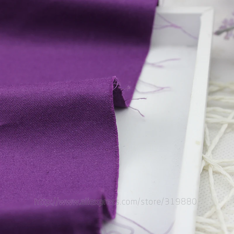 TIANXINYUE 5 шт. Фиолетовый 40*50 см хлопок Ткань DIY шитье лоскутное детские сумки для кровати Тильда кукла ткань текстильная ткань для дома