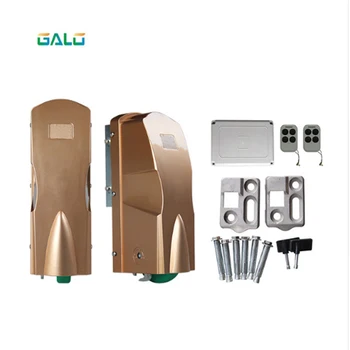 

GALO double waterproof double family automatic swing solar garage door / eight-word door opener up to 900 pounds