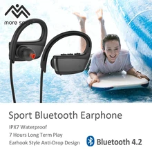 IPX8 Водонепроницаемый Спорт стерео Bluetooth наушники для дайвинга/купание, езды на велосипеде, бега, езды на Пеший Туризм/Лыжный Спорт/бег