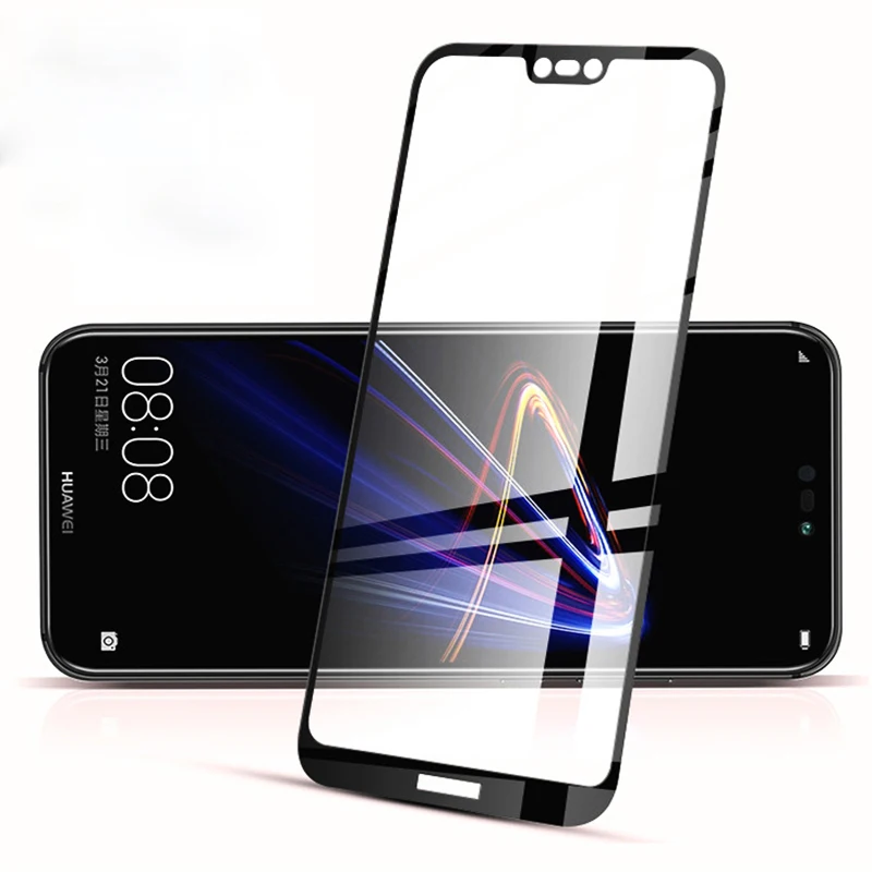 2.5D полное покрытие закаленное стекло для Huawei Mate 10 Pro P20 P Smart P10 P9 P8 Lite 2017 Honor 8 7X