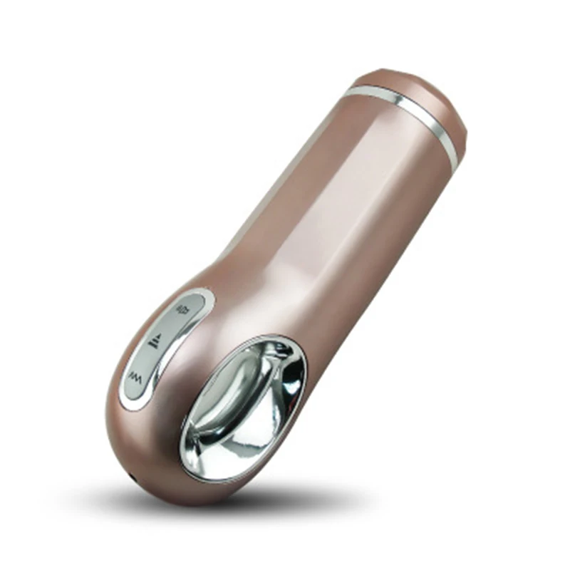 Nano Automatic Retractable Male Masturbator 10 Frequency Vibration Women Moaning Realistic Pussy Electric Piston Toys For Men
