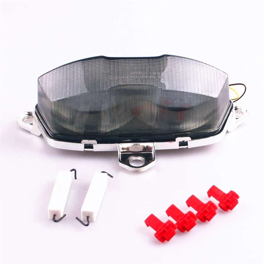 

For KAWASAKI NINJA ZX6R 1995 1996 1997/ NINJA ZX9R 1994 1995 1996 1997 Smoke Integrated LED Brake Taillight Turn Signals