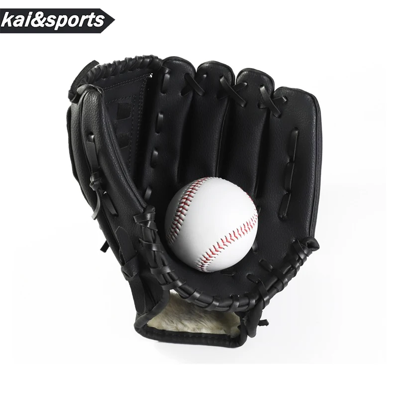 Новые профессиональные бейсбольные перчатки кожаные Infielder PU ручные для детей