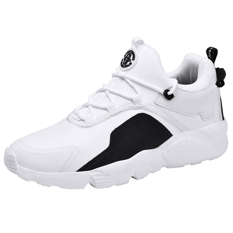 Пожарная спортивная обувь для мужчин Flyknit бренд тренд спортивная обувь для мужчин тренировочная обувь zapatos hombre кроссовки для мужчин легкие - Цвет: Белый