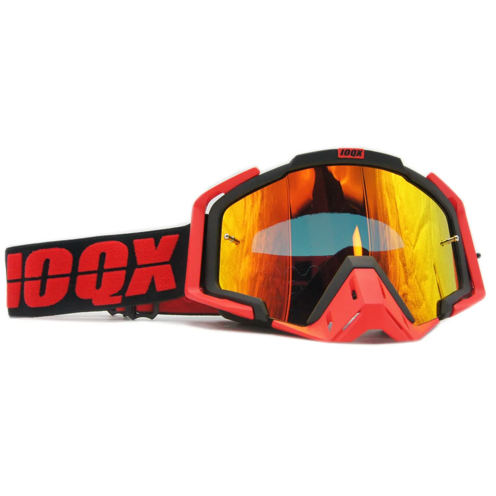 Мото солнцезащитные очки мотоциклетные уличные очки ATV для мотокросса очки ATV шлем IOQX MX мотоциклетный шлем очки - Color: red