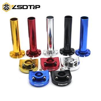 

22mm Handlebar CNC Aluminum Throttle Grip Quick Twister Settle For CRF50 70 110 CRF230 IRBIS 125 250 Dirt Pit Bike - ZSDTRP