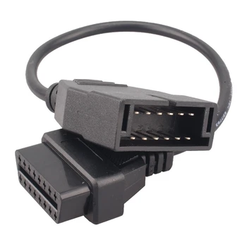 

Hot Sale 2019 Newest OBD/OBD2 Connector for Car 12 Pin Adapter to 16Pin Diagnostic Cable 12Pin For G M Vehicles Free Shipping