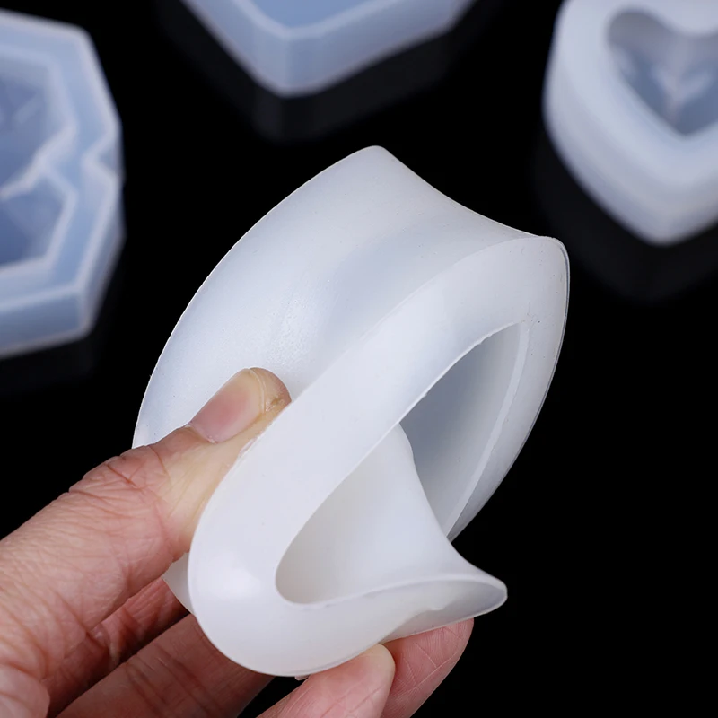 Любовь силиконовая форма-Сердце 3D Сердце гипса ароматический гипсовый силиконовые формы для украшения автомобиля Свеча «сделай сам» смолы