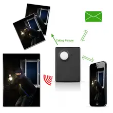 2018 Mini 1.3 m Infravermelho Câmera de Vídeo de Segurança GSM de Discagem Automática Home Office GPS Sistema de Alarme de PIR MMS whiolesale