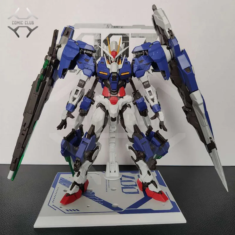 Comic Club Instock Mjh Mojianghun Mg 1 100 Gundam 00 Seven Sword Assembly Robot Action Toy Figure Buy At The Price Of 45 79 In Aliexpress Com Imall Com
