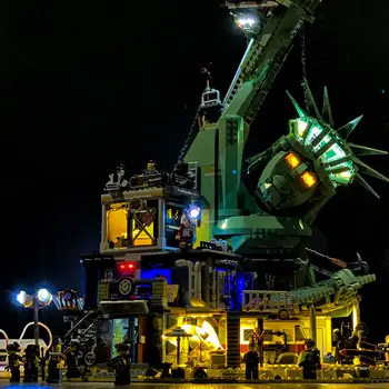 

(Only light module ) Led Light Up For Movie Series Welcome To Apocalypseburg Building Block Light Compatible 70840 45014 1276