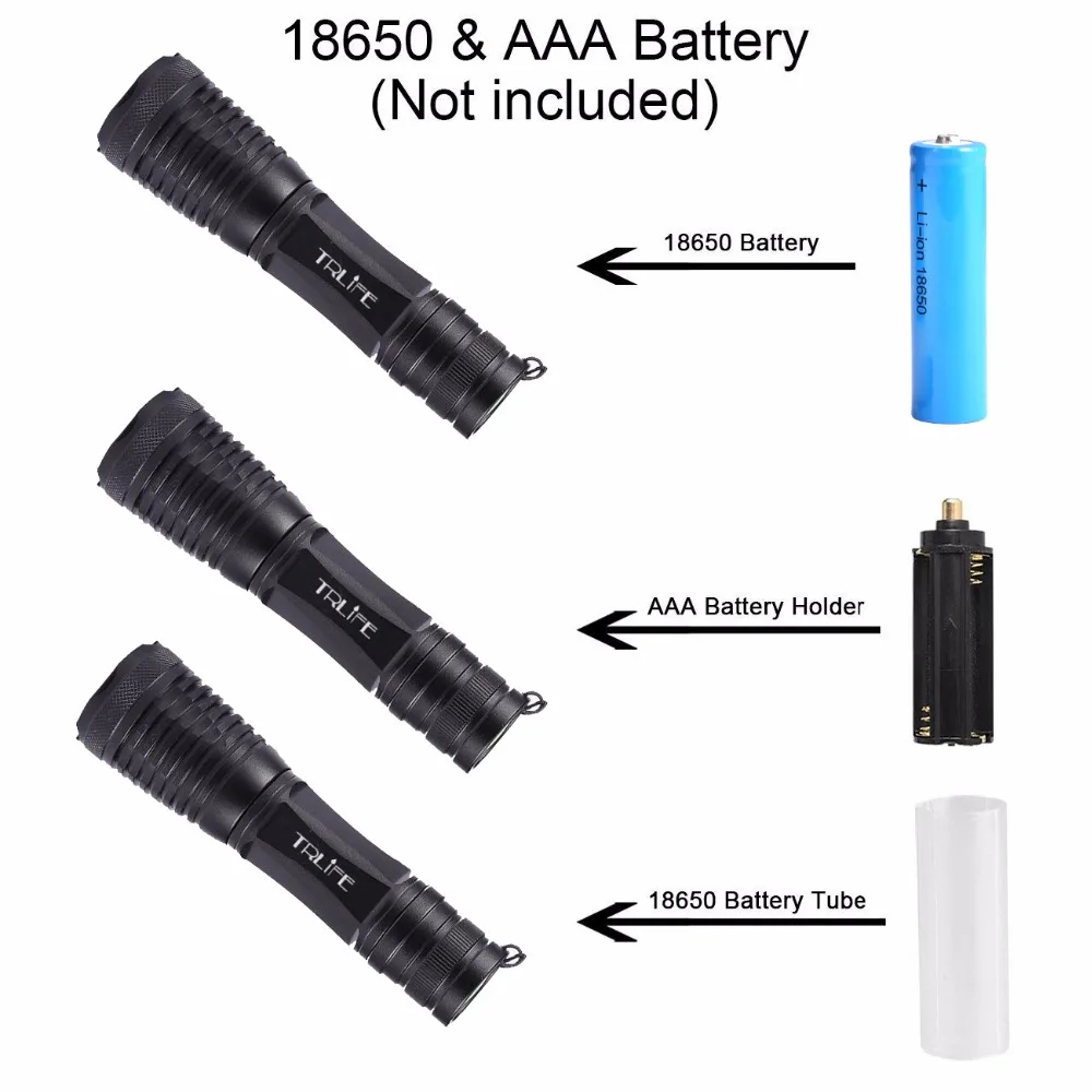 Светодиодный T6 светильник-вспышка с аккумулятором 18650+ зарядное устройство 6000лм супер яркий фонарь светильник масштабируемый для аварийной вспышки светильник для кемпинга