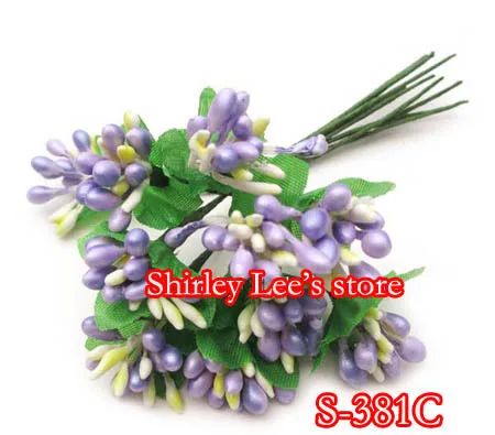 

720 pcs=72 BUNCHES X decorative flowers--Pretty Berry Spray w/wired stem ,Favour box decoration