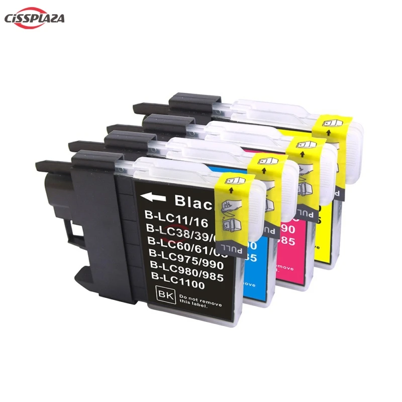 Чернила CISSPLAZA 5 x совместимые с BROTHER LC 38 LC38 LC67 67 DCP145C DCP165C DCP185C DCP195C|ink for brother printer|ink printer