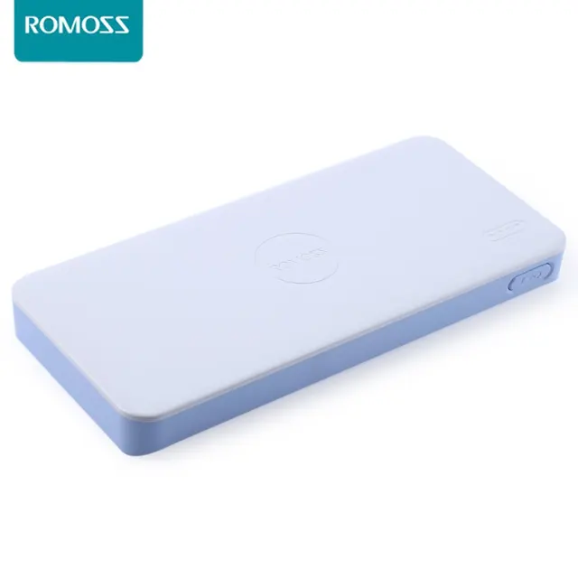 Romoss PB10-901 10000 мАч QC2.0 Двойное зарядное устройство USB Power Банк двусторонняя Быстрое зарядное устройство внешний блок батарей Для Смартфонов powerbank