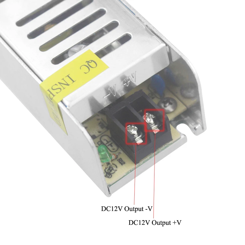 Переменный ток, постоянный ток, 12 В, светодиодный светильник-трансформер, 220 В, 12 В, светодиодный источник питания, 12 В, 5a, 60 Вт, импульсный источник питания, источник питания, драйвер, светодиодная лента