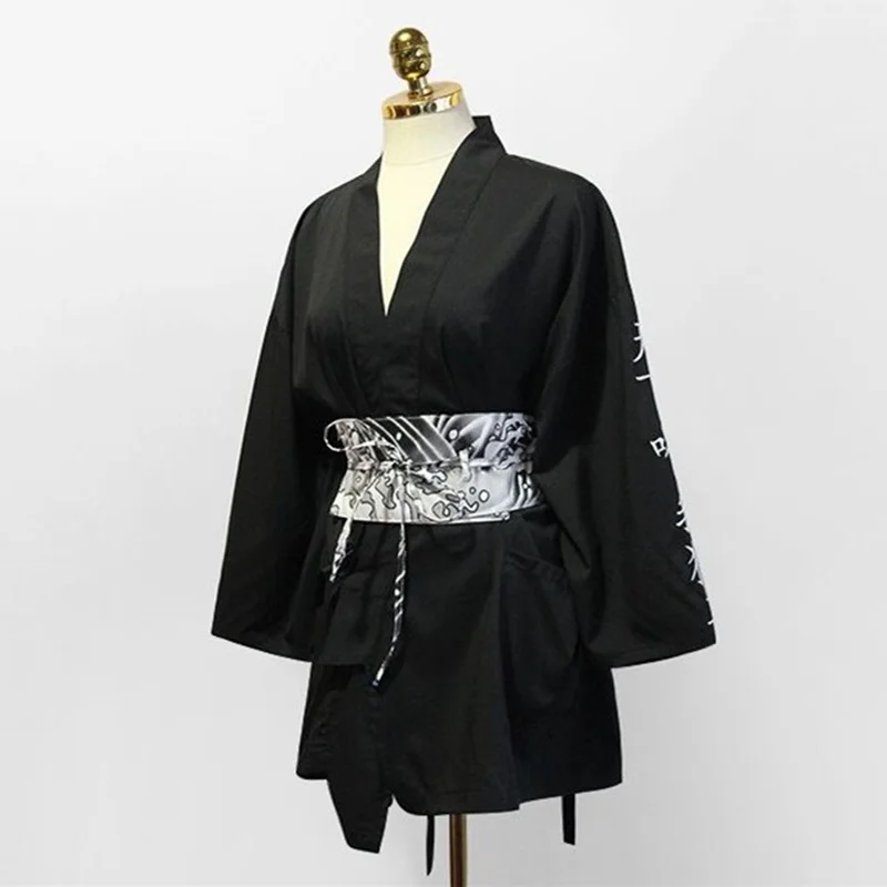 Юката женский кимоно кардиган рубашка Харадзюку каваи стиль кимоно женщина блузка obi haori Японская уличная одежда TA808