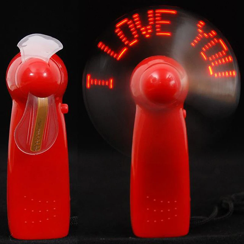 

100 Pieces No Logo LED Flashing light fan Color Flashing light fan Customizable No battery