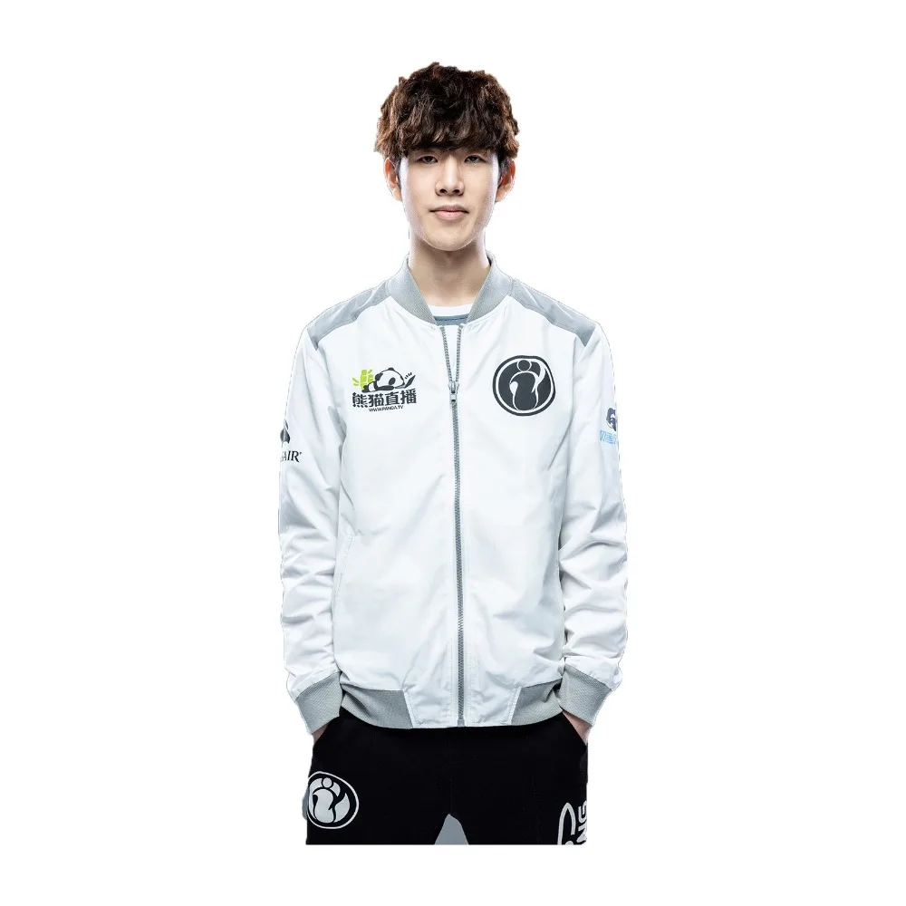 2018 LOL World Winner IG S8 Jacket Invictus Gaming Team The Shy Rookie Jackeylove LPL Lol Pro League | Женская одежда