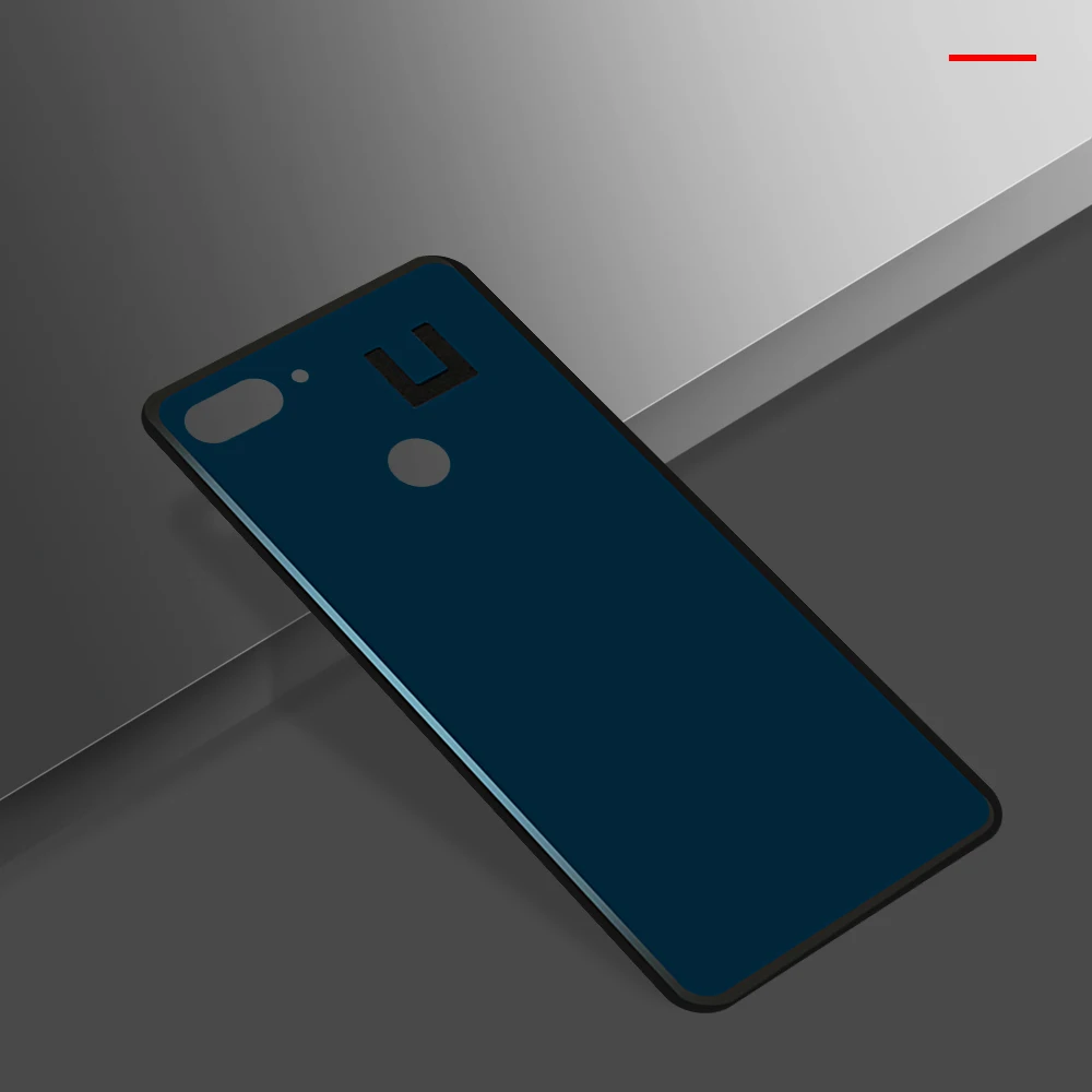 Качественный корпус для Xiaomi MI 8 Lite задняя крышка батареи панель ремонта дверей