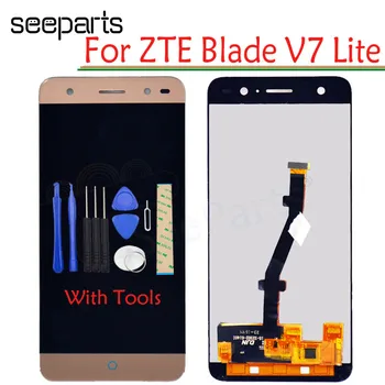 

For ZTE Blade V7 Lite LCD Display with Touch Screen Assembly For ZTE V7 Lite lcd/V6 Plus lcd Black Free Shipping + Tools