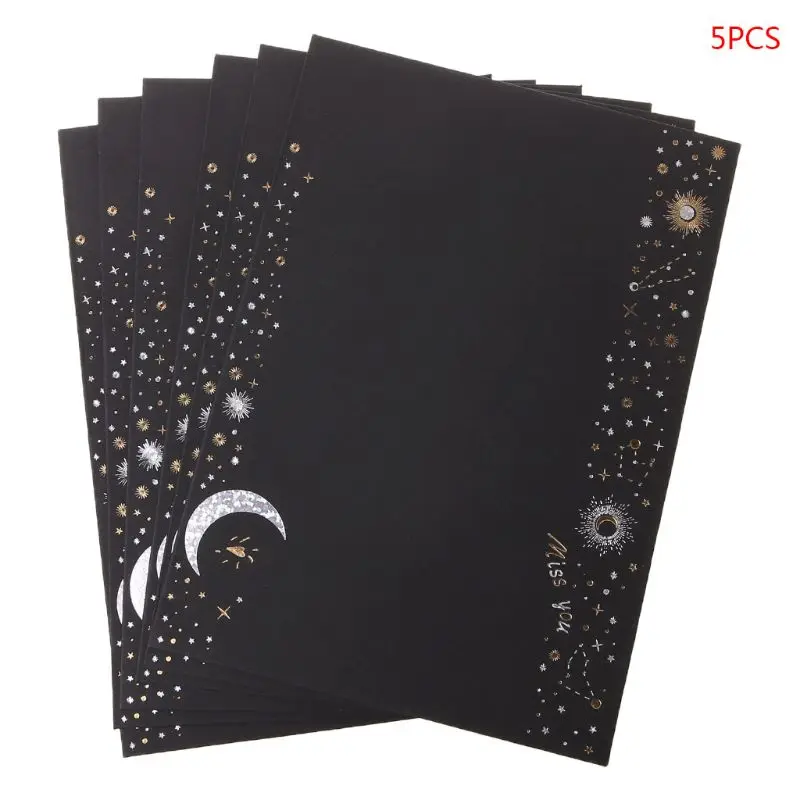 6 шт./упак. звездное небо Письмо Конверт Романтический креативный маленький свежий японский стиль сумка для писем
