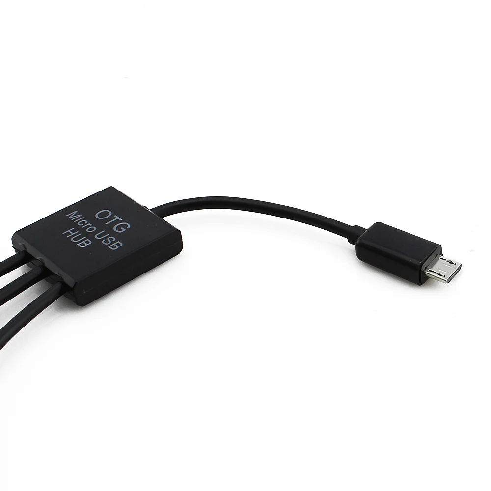 4 порта USB 2 0 портативный в 1 микро хост OTG кабель зарядный концентратор Шнур