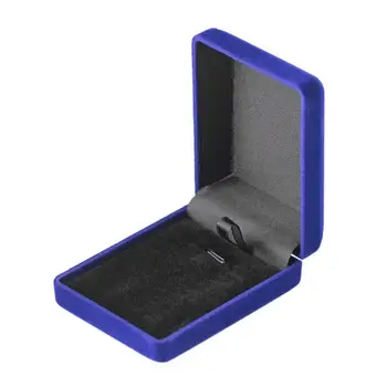 

Creative Engagement Black Velvet Ring Box Jewelry Display Storage Foldable Case For Wedding Ring Valentine's Day Gift Organizer
