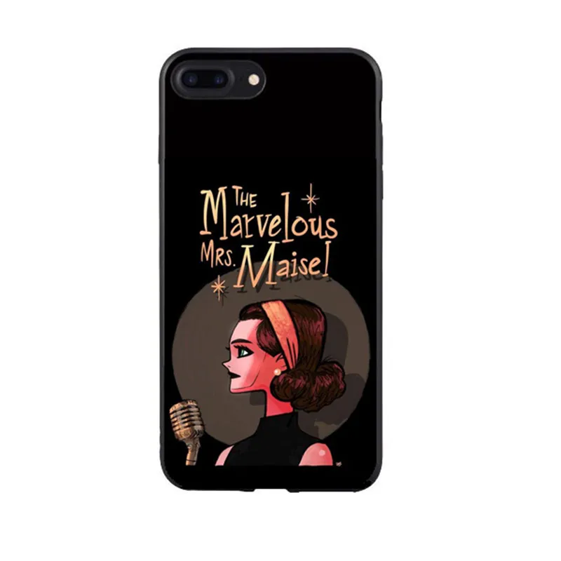 The wonderful Mrs Maisel Top detalwet Popular Caso de Telefone Celular Capa for o iphone8 7 6 Plus 11 XR X XS MAX Shell Coque|Бамперы| |