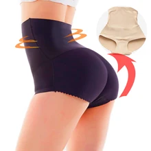 Женский Высокий 3D Мягкий Формирователь тела Pantie бесшовный обтягивающий искусственная для ягодиц управления Брюки Утягивающее Нижнее Белье Талии Тренажер прикладом