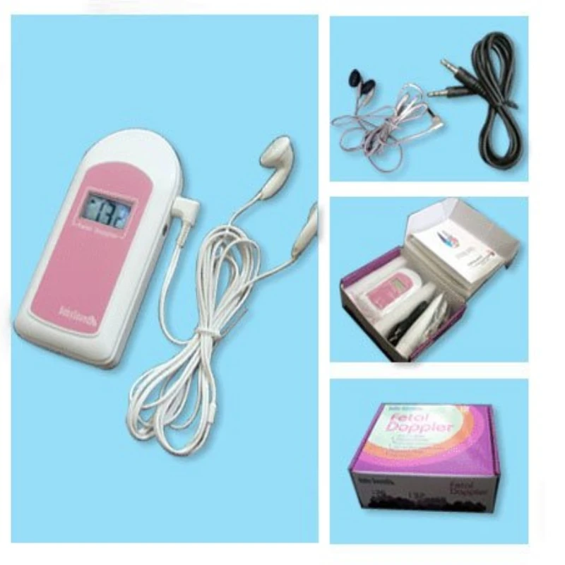 

Free Ship Baby-Sound-B Handheld Fetal Doppler ,Baby Heart Rate Listener, 2MH probe