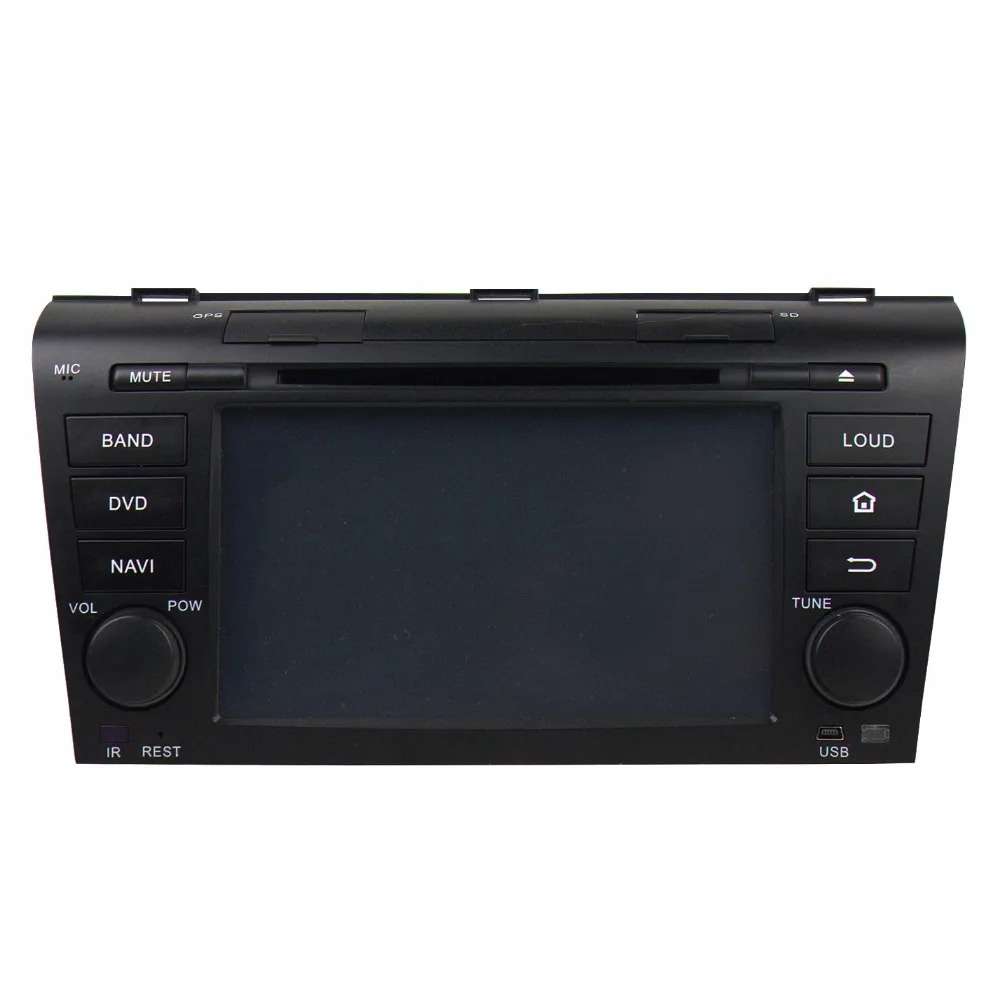 Excellent Navirider Android8.0 radio tape recorder octa Core 4GB RAM 32GB rom with IPS screen for MAZDA 3 2004-2009 head unit GPS 0