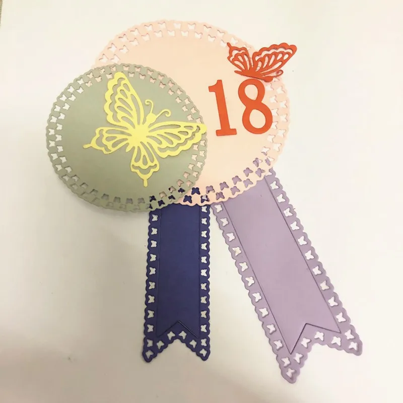 

Butterfly circle Metal Cutting Dies Stencils For DIY Scrapbooking Embossing Paper Knife Mould Die Cuts Photo Album