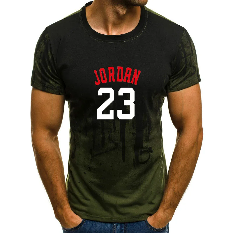 Новая брендовая одежда Jordan 23 Мужская футболка Swag Футболка с принтом Homme fitness Camisetas Hip футболка хип-хоп