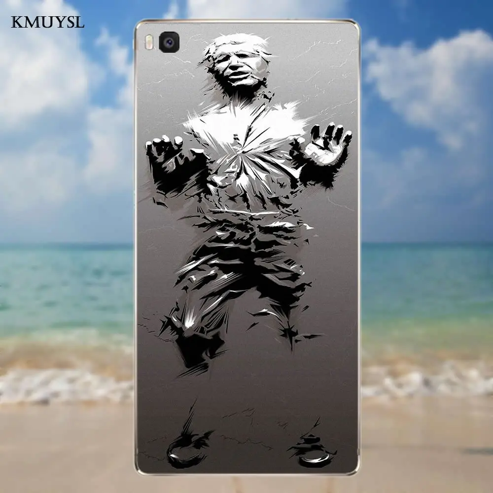 Для Huawei G7 G8 Honor 5A 5C 5X 6 6X 7 8 V8 Mate 9 P7 P8 P9 P10 Lite Plus Мягкий узор Hans Solo Frozen In Carbonite Star Wars|han solo|6