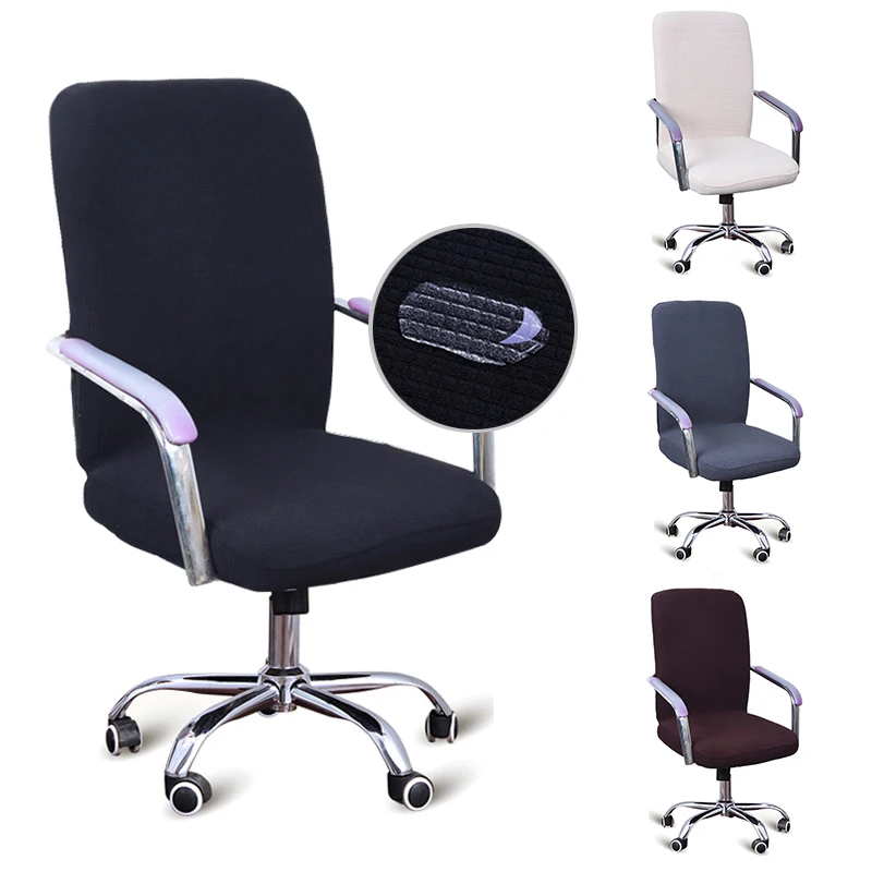 للماء 3 أحجام كرسي مكتب للكومبيوتر غطاء مرونة كرسي الغلاف القابل للإزالة مقعد الذراع غطاء مقعد s تمتد الدورية رفع
