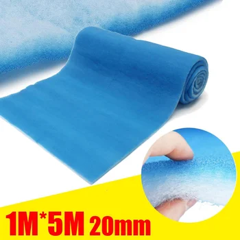 

1 Roll 5M Polyester Fiber Air Filter Heat Resistant Thicken Paint Shop Car Spray Booth Air Filter Foam Filter Sponge Waterproof