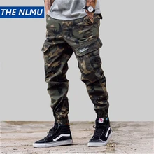 Hip Hip Streetwear Men's Camouflage Joggers Pants 2019 Men Women Cotton Cargo Pant Trousers Elastic Waist Harem Pant Men WJ184